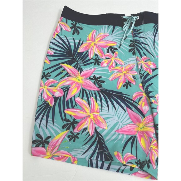 Men’s Hurley Phantom Classic 18" Boardshorts Stretch Aura Green Size 38 New - Picture 4 of 16